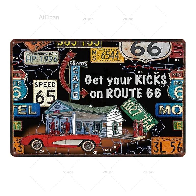 Vintage Motorcycle Garage Metal Plate  Classic Tire Poster  Shabby Chic Wall Art Decor  xCM Metal Painting for Home  Retro Cuadr