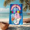 Ultra-Soft Beach Towel with The Amazing World of Gumball Theme,Ideal for Pool - Camping, Diving - Perfect Travel Essential, Vibrant Beach Towel.