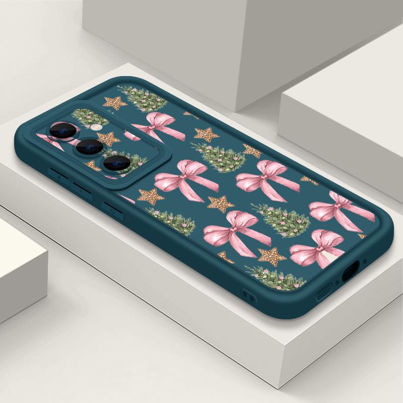 Colorful Bowknots Pattern Case For Samsung A57 A37 A17 A56 A36 A16 A55 A35 A15 A54 5G S21 FE S22 S23 S24 S25 Plus S26 Ultra Bumper Cover