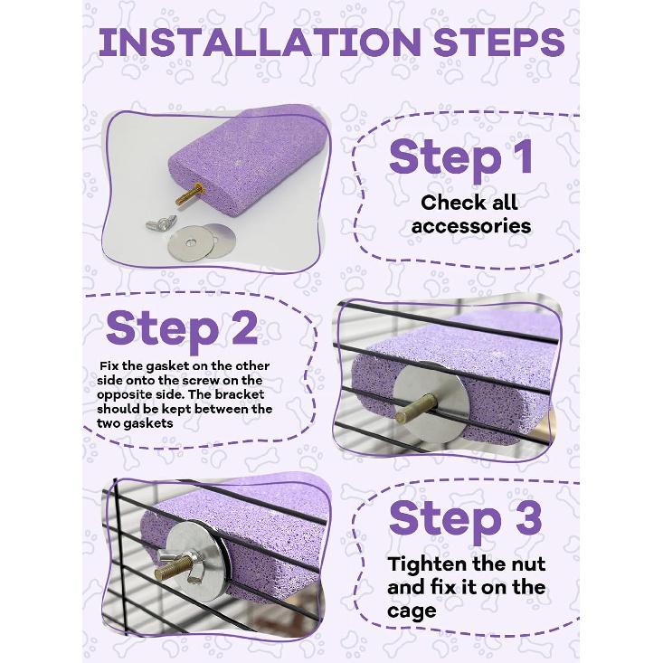 Chinchilla Lava Ledge for Small Animals Cage Accessories Rat Cage Shelf