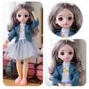30cm Yitian Barbie Doll Set: BJD Doll with Music, Wedding Dress, and Outfit Changes