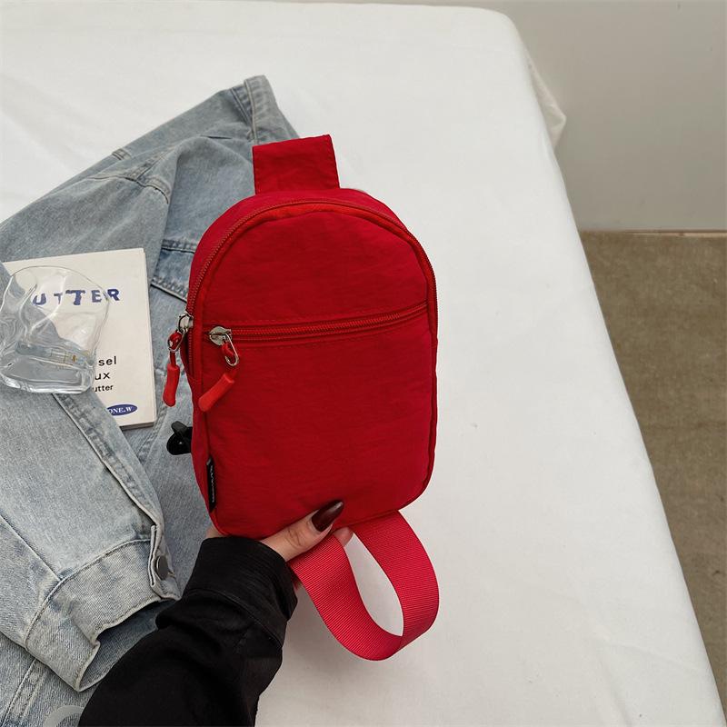 A High-end, Lightweight Travel Crossbody Bag for Women and A Single-shoulder Small Backpack for Teenagers' Cycling