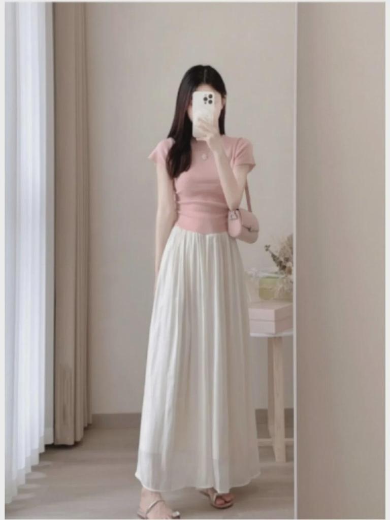 Sommer 2024 Petite Koreanisches Drama inspiriertes zweiteiliges Rockset