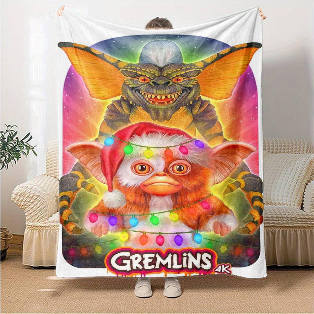 Gremlins Blanket Durable Comfort Suitable for Sofa Couch Picnics for All Occasions Modern Style Gifts For Family Or Friends