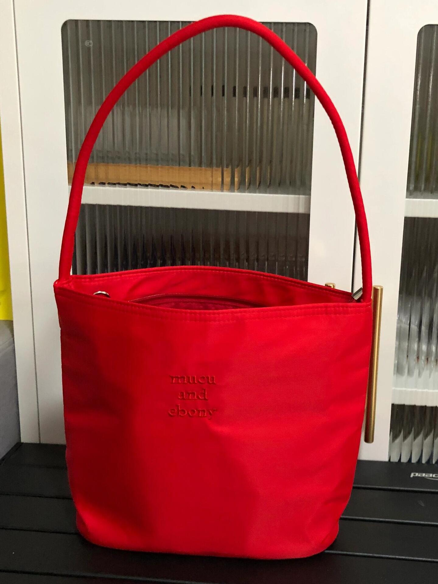 

Nylon Cloth Women S Summer Niche Design Shoulder Bag Canvas Hand Carrying Bucket Bag Underarm Bag