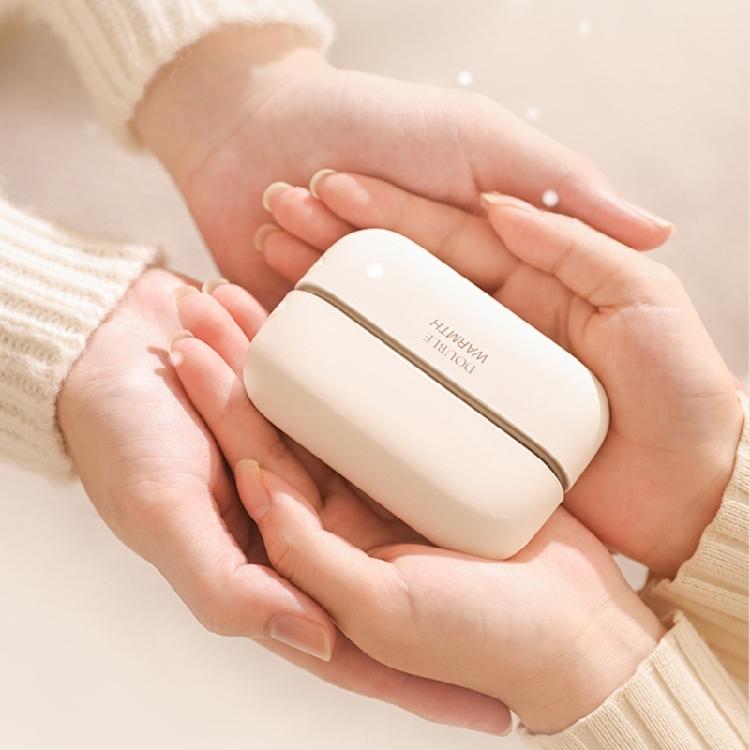 Split Design Magnetic Warmers for Winter Warmth ABS Ergonomic Grip USB Rechargeable Hand Warming Device for Cold Day
