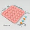 Porous Round Ice Cube & Cake Silicone Mold