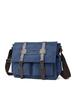 Korean Canvas Messenger Bag: Trendy Large Capacity Shoulder Bag for Men, Students, and Camera Gear