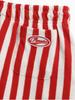 Minasu Terry Sweat Pantskirt_Red Stripe Addition