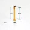 1/2/5/10pcs 1/8" 1/4" 3/8" Male To Female Brass BSP Thread Extension Connectors Pipe FittingLength 50/75/100/110/125/150mm