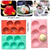 3D Ball Round Half Sphere Silicone Mold For Diy Baking Pudding Mousse Chocolate Eco-Friendly Cake Mold Kitchen Accessories Tools