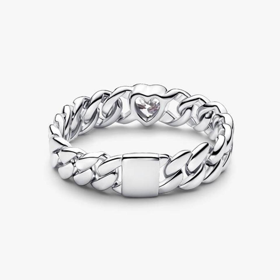 2026 Nuovo Anello in Argento 925 Cuore Colorato Chakra Pianta Ape Specimen Fortuna Arco Corona Fiore Cocktail Gioiello Fascino Fai da Te Raffinato