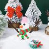 10/30Pcs Mini Christmas Antlers Branch Snowman Hand Reindeer Horn Decor For Xmas Tree Winter Home Decoration Gift