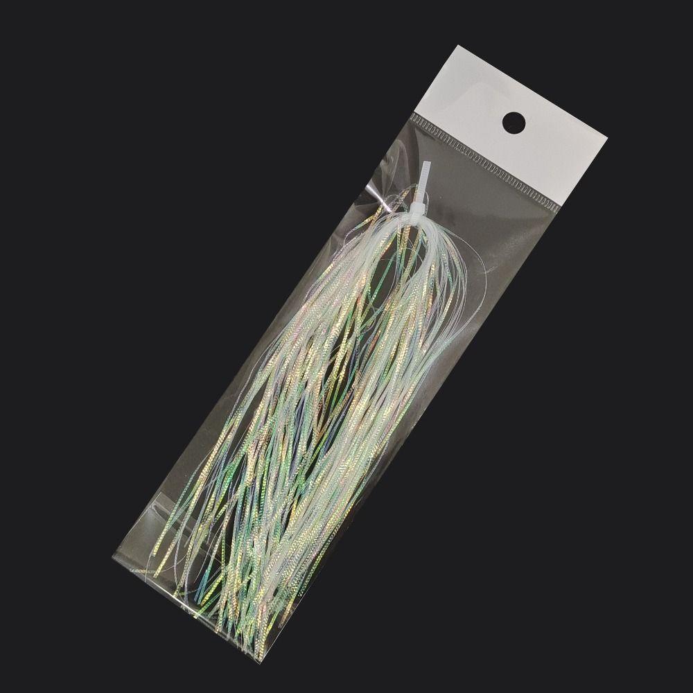 

Яркие нити Материалы для вязания мушек Материалы для изготовления приманок Высококачественная голографическая мишура 1