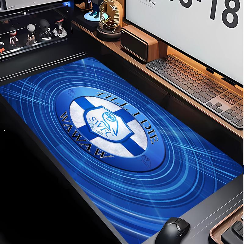 Sheffield Wednesday Football Pattern Mouse Pad Non?Slip Rubber Base Gaming Mousepad For Desk Office Home