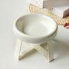 Neck Protection High Foot Cat Food Bowl Durable Cat Drinking Water Bowl Ceramic Cat Bowl Kittens Feeding Bowl Pet Supplies