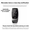 Car Key Case Cover for Mercedes Benz E C S GLC Class E200 E400 E63 W213 S550 S560 C260 A200 Key Shell Protector qq1