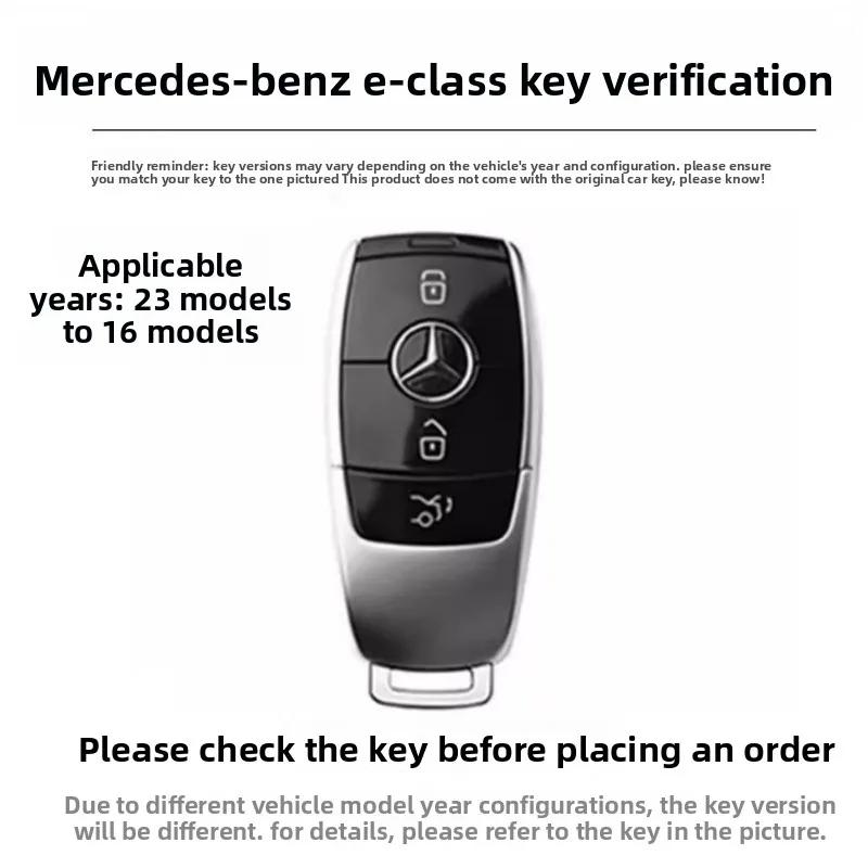 Car Key Case Cover for Mercedes Benz E C S GLC Class E200 E400 E63 W213 S550 S560 C260 A200 Key Shell Protector qq1