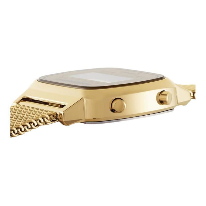 Casio YOUTH series-metal small squares, fashionable retro trend, business and leisure, classic small gold nuggets, LCD display waterproof, LA670WEMY-9