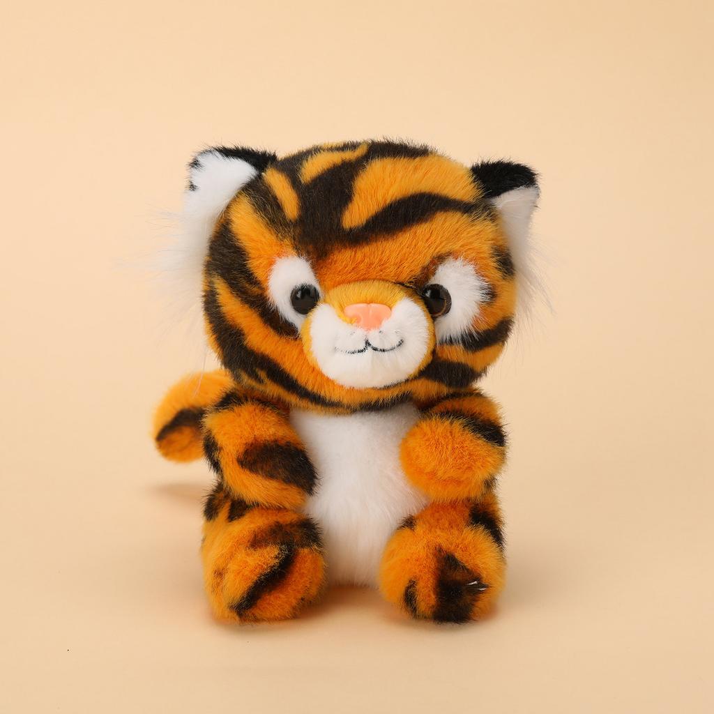 13cm Super Cute Animal Companion Doll Rabbit Tiger Ragdoll Polar Bear Learning Buddy Doll Table Companion Doll Kid Birthday Gift