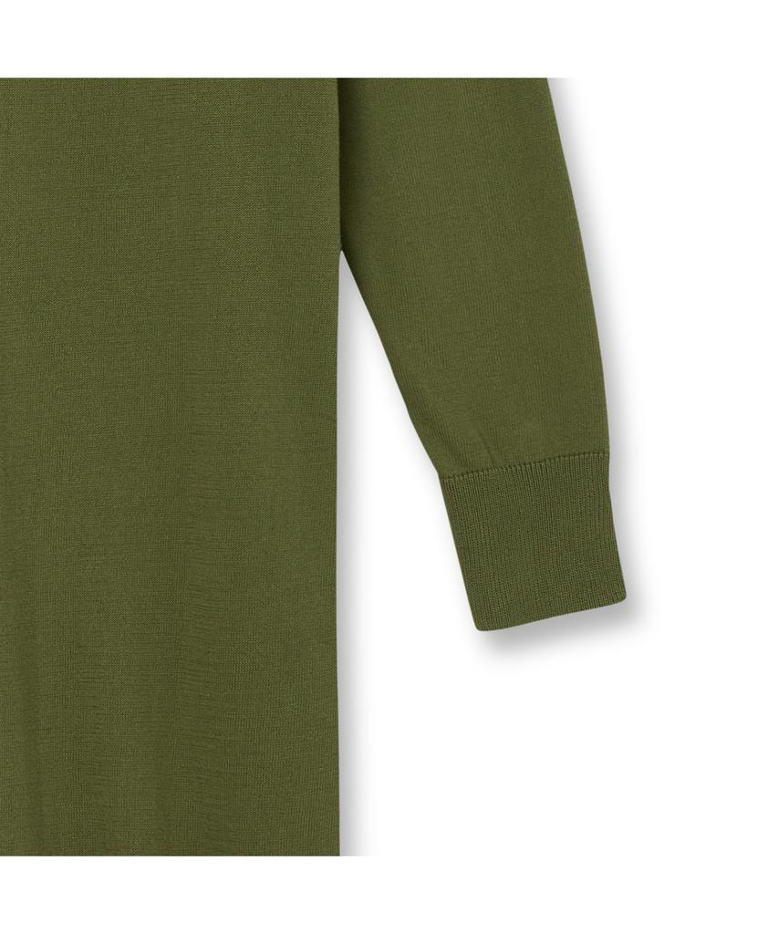 Iolo Organic Hooded Dress_Green