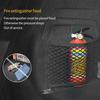 Mesh Trunk Car Organizer Net Goods Universal Storage Rear Seat Back Stowing Tidying Auto Accessories