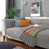 Four Seasons Universal Corn Velvet Houndstooth Sofa Cushion Modern Simple Non-Slip Sofa Cushion Towel Cover