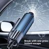New Car Safety Hammer Emergency Glass Breaker Seat Belt Cutter High Hardness Tungsten Steel 2 in 1 Rescue Tool Auto Accessories