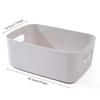 6pcs Plastic Desktop Storage Basket, Multifunctional Organizer Box for Home Office Kitchen Bedroom, Cosmetic Accessories Storage