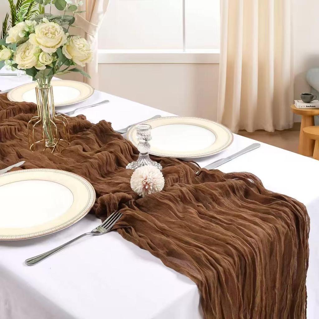 Bali Garn Knitterfest Tischläufer, Europäischer und Böhmischer Stil, Perfekt für Hochzeiten und Partys
