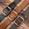 Vintage Genuine Cowhide Belt Versatile Belt Casual British Middle-aged and Young Belt