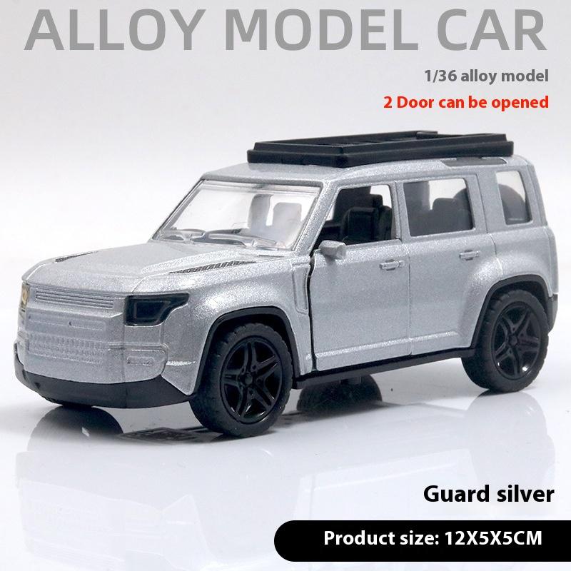 Modello di auto fuoristrada in lega Simulazione Giocattolo per bambini Auto per bambini Ornamenti per auto Decorazione