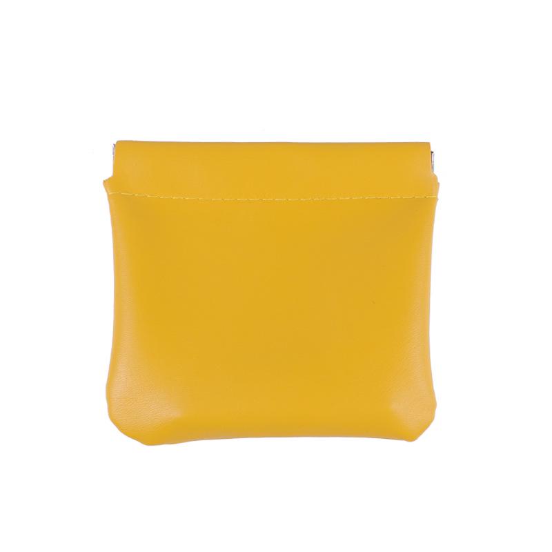Waterproof PU Leather Makeup Bag with Automatic Snap Closure