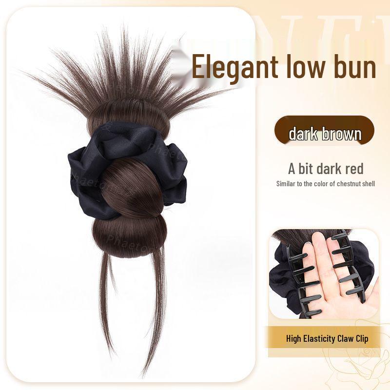 Women's Lazy Chic Dragon Beard Claw Clip for Low Updo Hairstyle