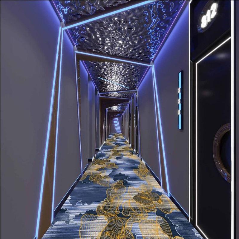 Gruby dywan ognioodporny do hoteli i klubów