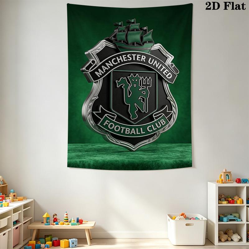 Manchester Football Club Logo Threepiece Set 1 Duvet Cover 2 Pillowcase Without Core Duvet Cover And Pillowcase Christmas Birthday Gift
