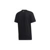 adidas T Shirts Men's Black Crew Neck Moderate Straight Fit GD5438