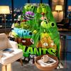 Plants vs. Zombies Print Blanket - Soft & Comfortable, for Bedroom, Travel, Sofa, Home Decoration - Birthday Christmas Gift for Friend