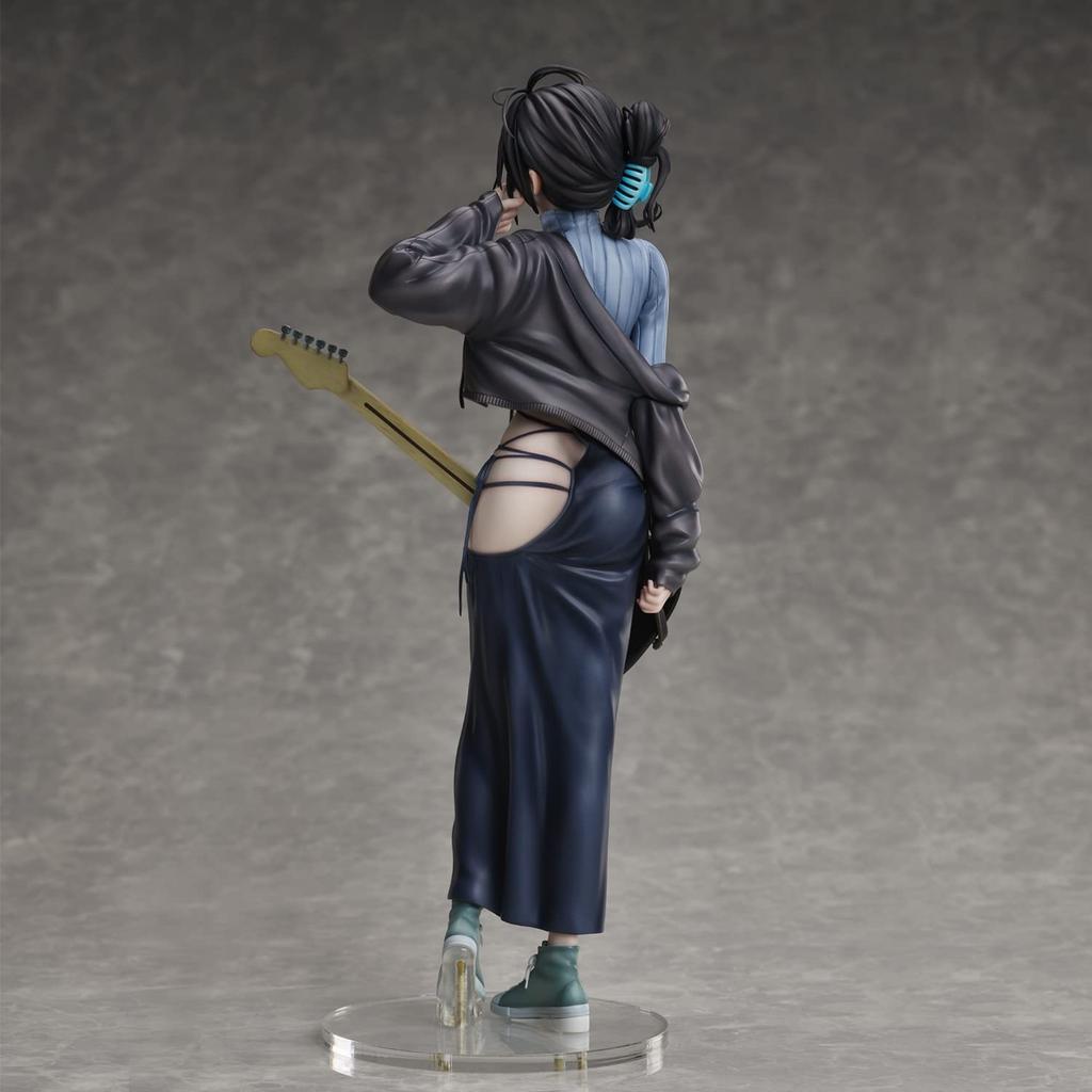 UNION CREATIVE hitomio Jyuroku's "Guitar Little Sister (Meimei) Backless Dress" non-scale PVC & ABS pre-painted completed figure