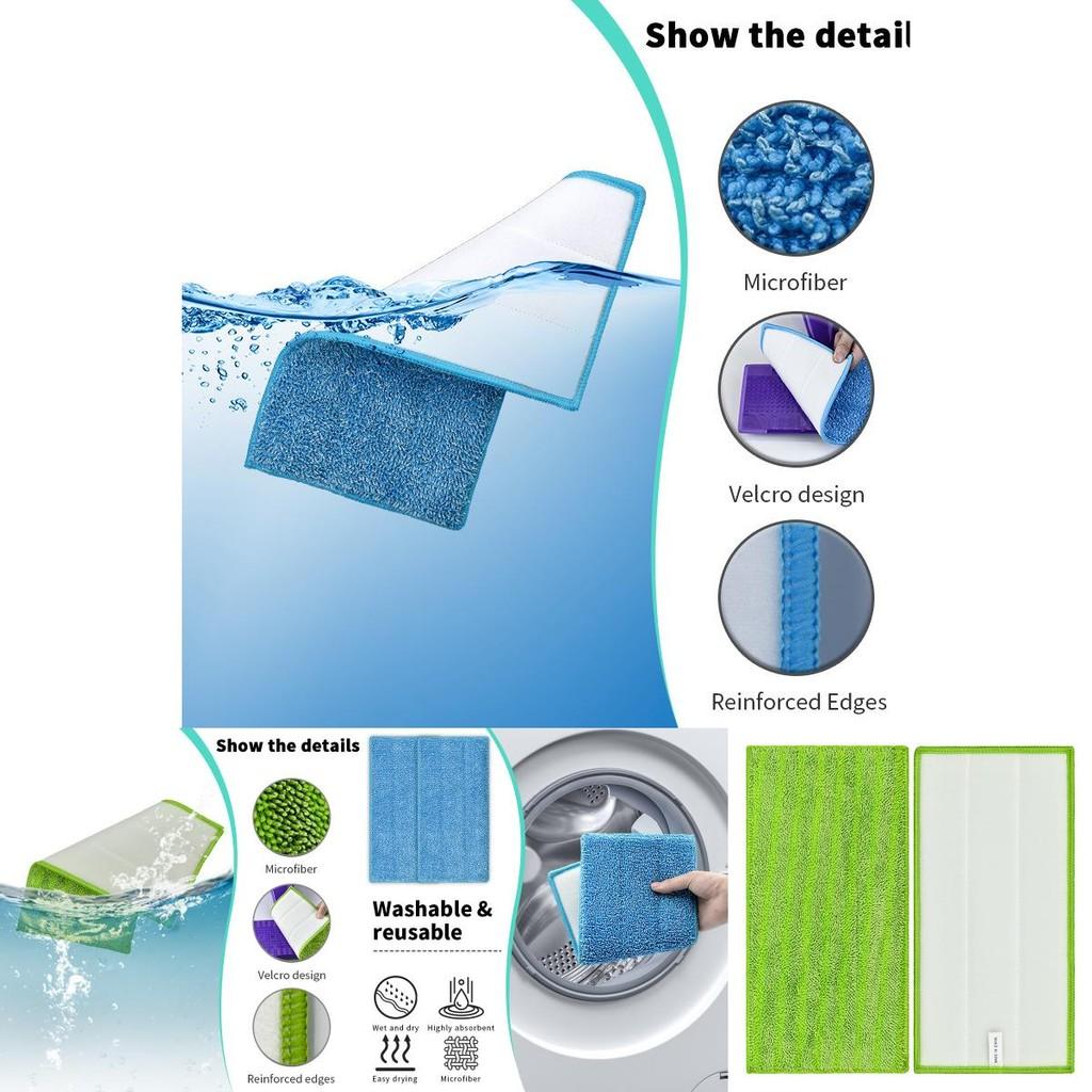 High Quality Microfiber Mop Pads For Swiffer Wetjet Designed For Maximum Dirt Capture