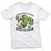 Gurken Tennisspieler Sommer Unisex T-Shirt Lustiges Cartoon Design Freizeitkleidung für Strand und Outdoor-Aktivitäten Geschenk für Sportfans