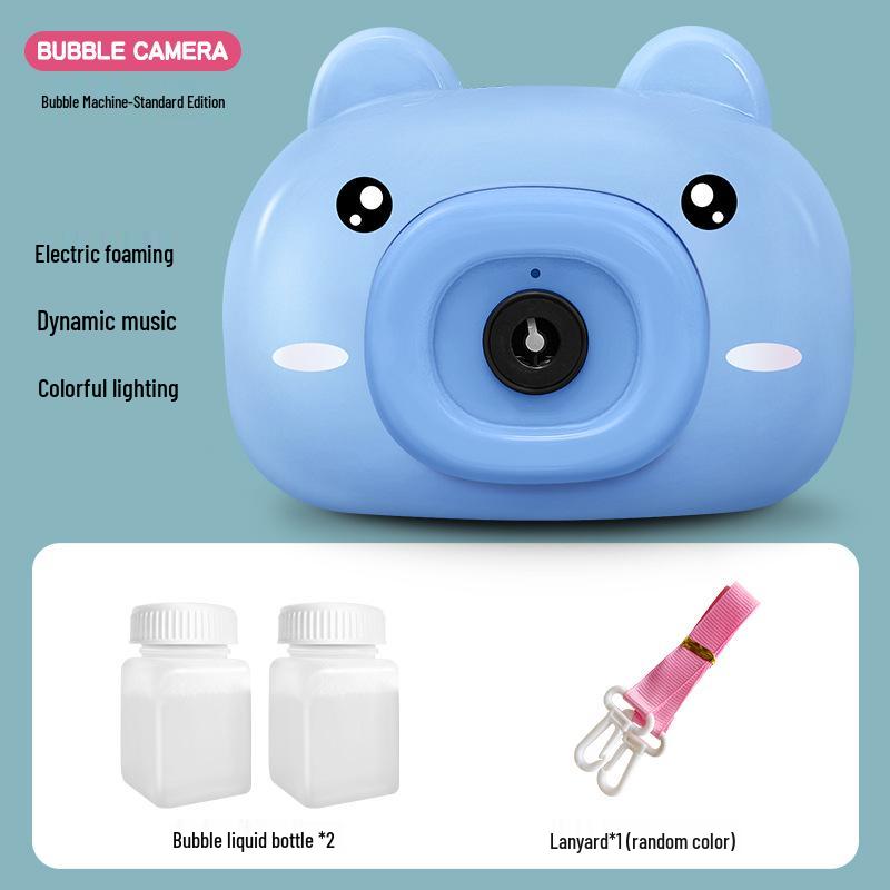 

Детская трансграничная машина для выдувания пузырей со светом и музыкой (Стиль TikTok)