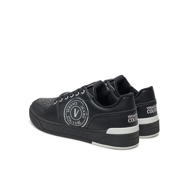 Мужские кроссовки Versace Jeans Couture Starlight 77ya3sj1 чёрные