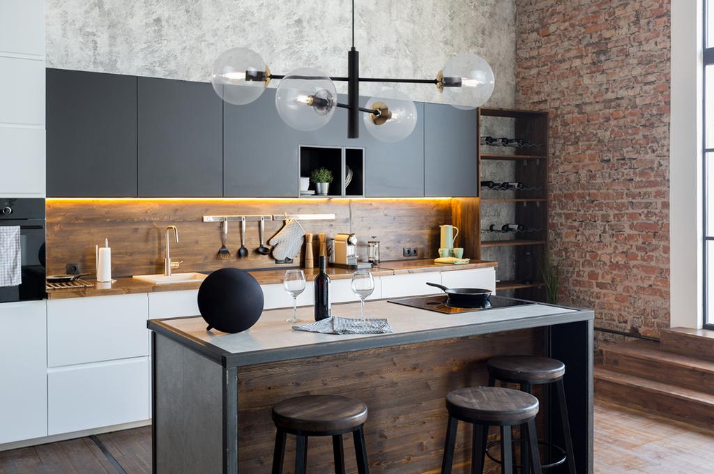 Vicenza Black And Gold Hanging Lamp 4-Flat Clear Lamp E14