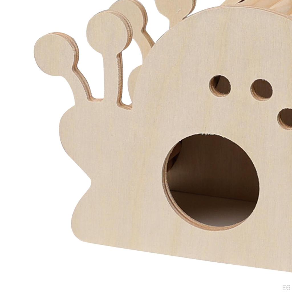 -Hideout, Cage Accessories, Climbing Ladder, Small Animal Hut, Tiny Gerbils,