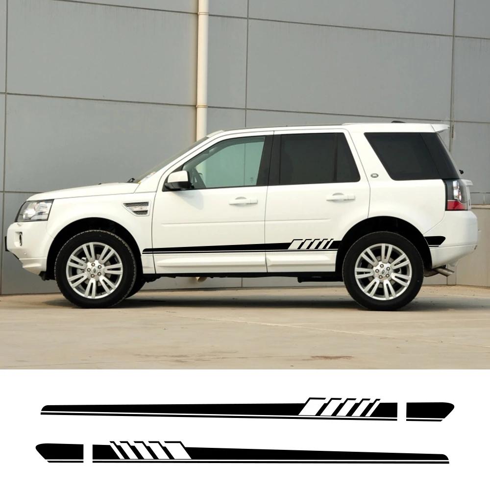 2Pcs Car Stickers For Land Rover Discovery 3 4 2 Freelander 2 1 Evoque Velar Auto Vinyl Film Styling Decals Tuning Accessories