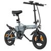 ESKUTE F100 25km/h Folding Pedelec 250W, 36V Battery, Dual Disc Brakes, 14"×2.125 Tyre, Speed Sensor, Phone Holder with Charging Port