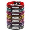 Custom Leather Dog Collar Braided Name Plated Dog Collars for Small Medium Large Dog Personalized Engraved On Collar Pet ID Tags