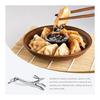 uxcell 4 Pcs Zinc Alloy Deer Chopstick Rests Cutlery Rest for Countertop Spoon Fork Knife Holder Tabletop Decoration Silver