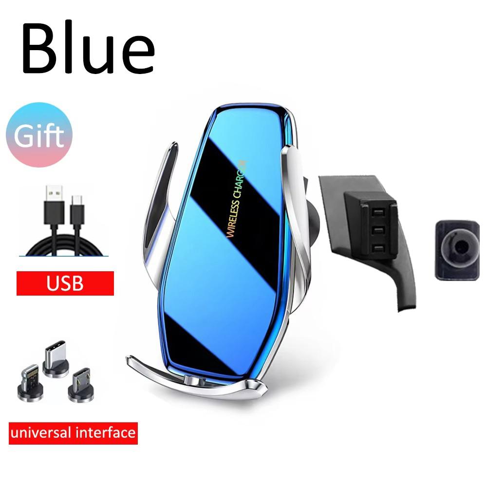 Car Phone Holder In-Car Bracket For KIA K3 2013 2014 2015-2017 Support Wireless Fast Charging Bracket Base Special Fixed Bracket